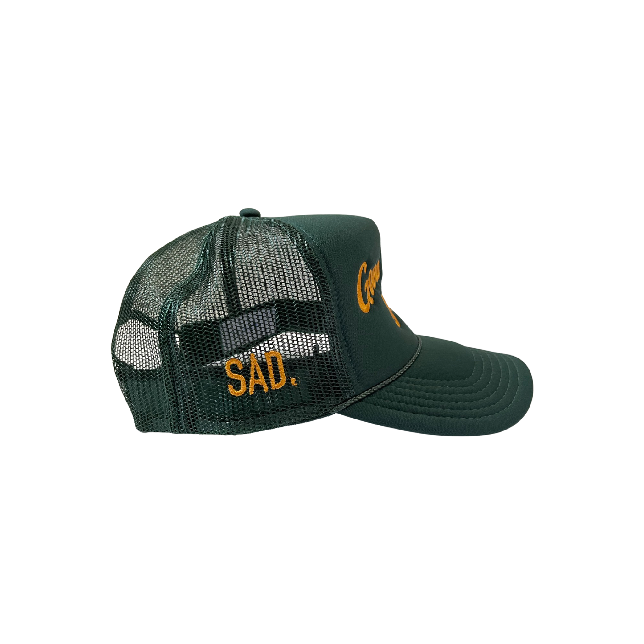 "Good Forever" Trucker - Dark Green/Gold